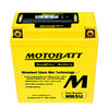 Batterie MOTOBATT 12V.-7AH, 4-pol., wartungsfrei, Glasfaser, Suzuki GT250, Kawasaki H2-750....