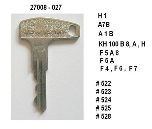 Schlüssel, diverse Kawasaki Originalschlüssel, Schließung siehe Bilder, OEM !!!